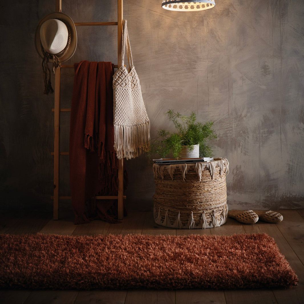 Origins Chicago Hand Tufted Rug - Burnt Orange