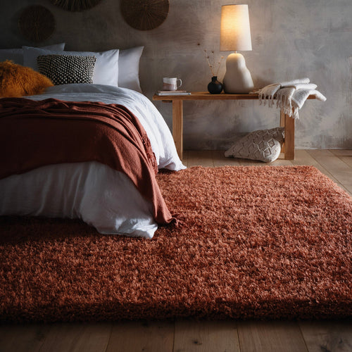 Origins Chicago Hand Tufted Rug - Burnt Orange