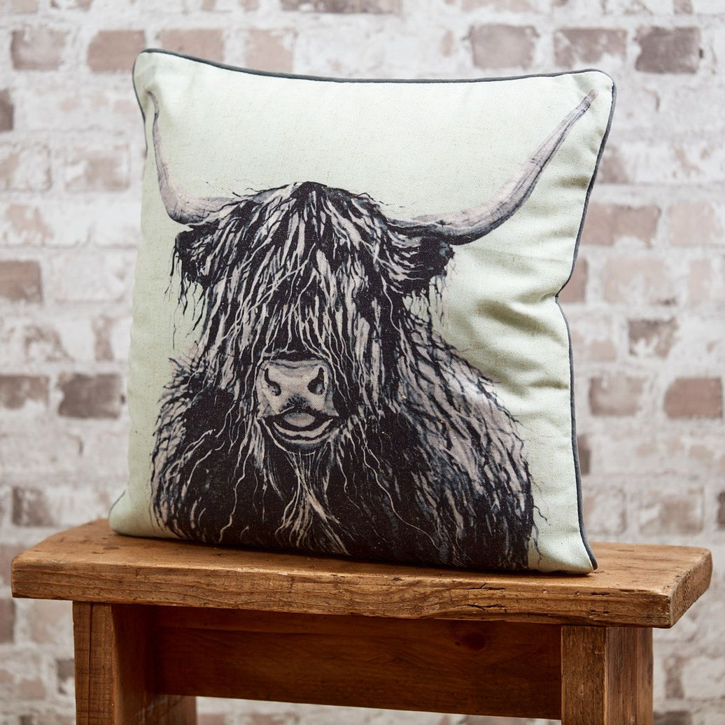 Highland Cow Cushion