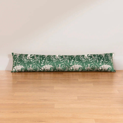 Woodland Forest Green Draught Excluder