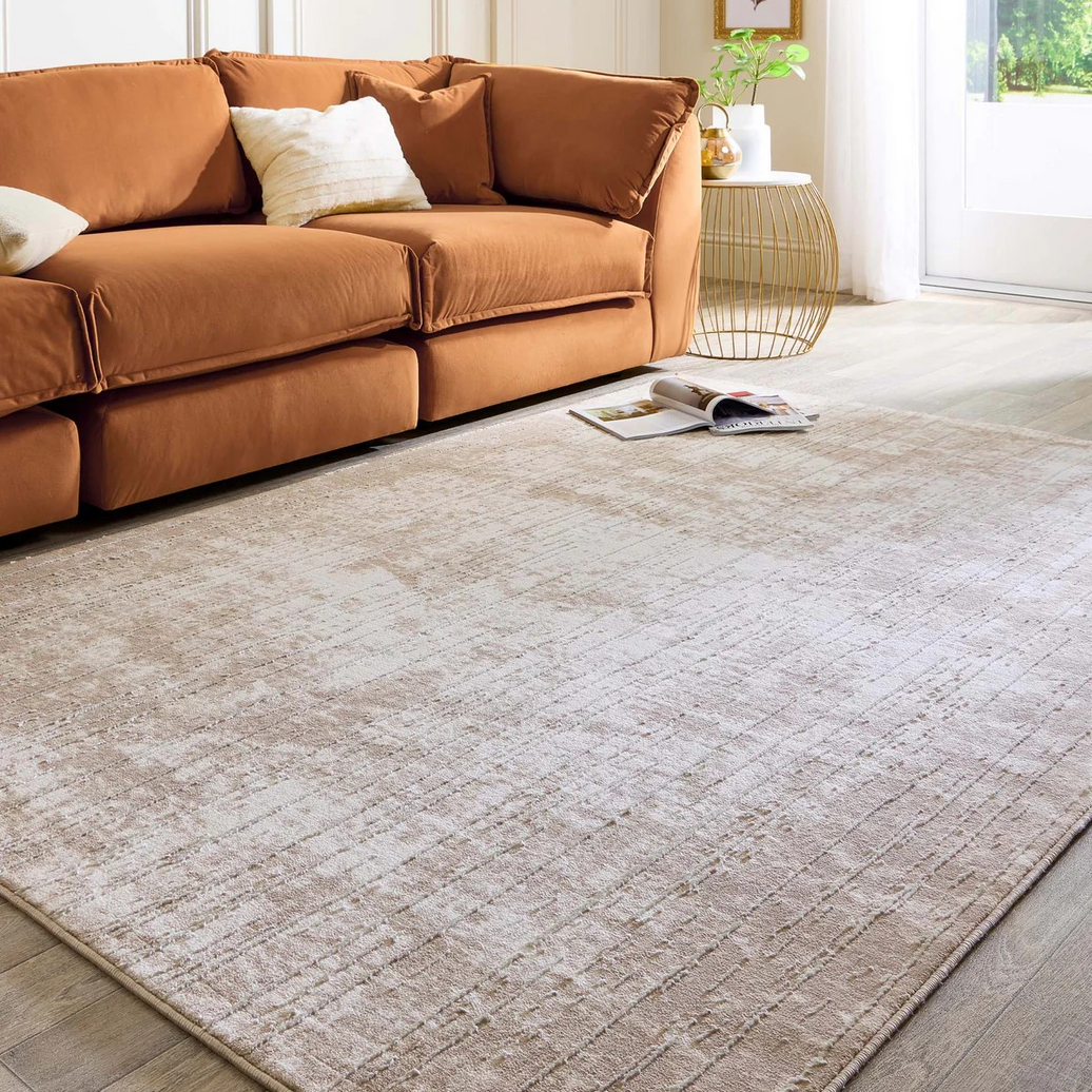 Calacatta Mist Natural Modern Rug