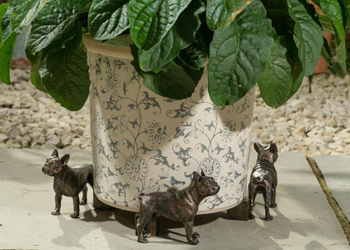 French Bulldog Plant Pot Feet – Set of 3
