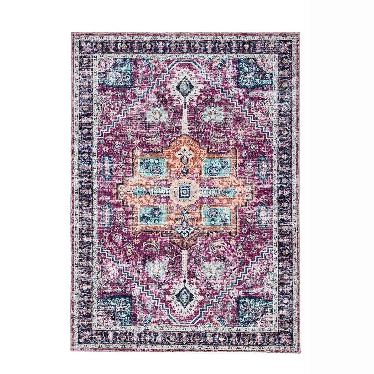 Vintage Style Granada Washable Rug