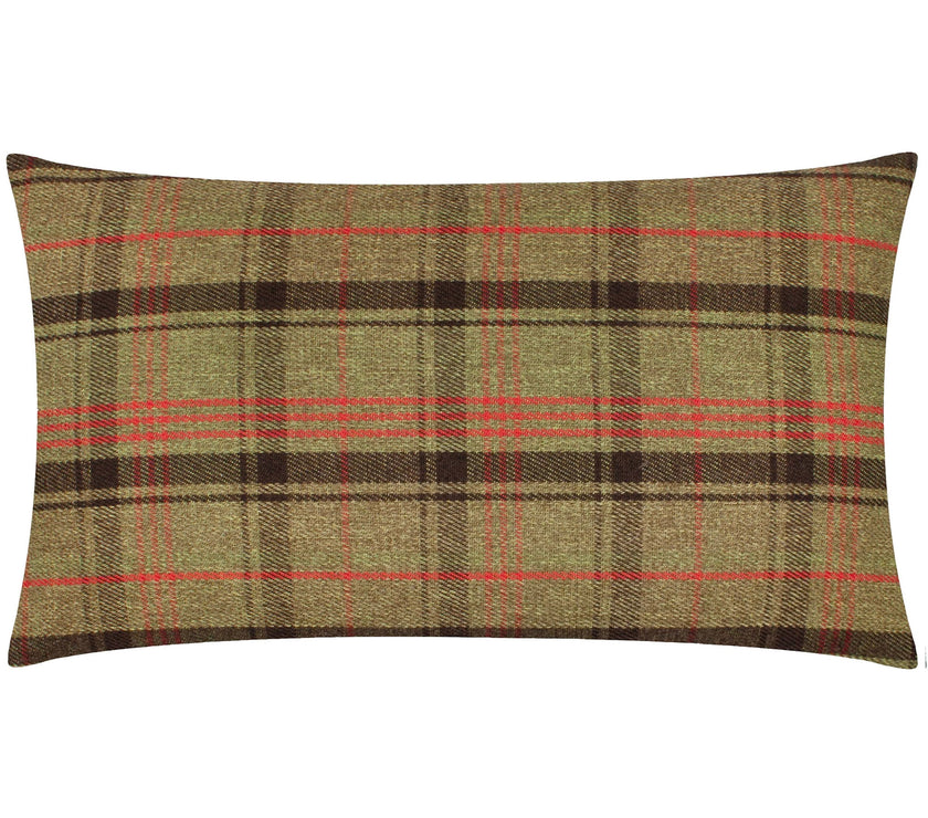 Countryside Mice Reversible Check Cushion