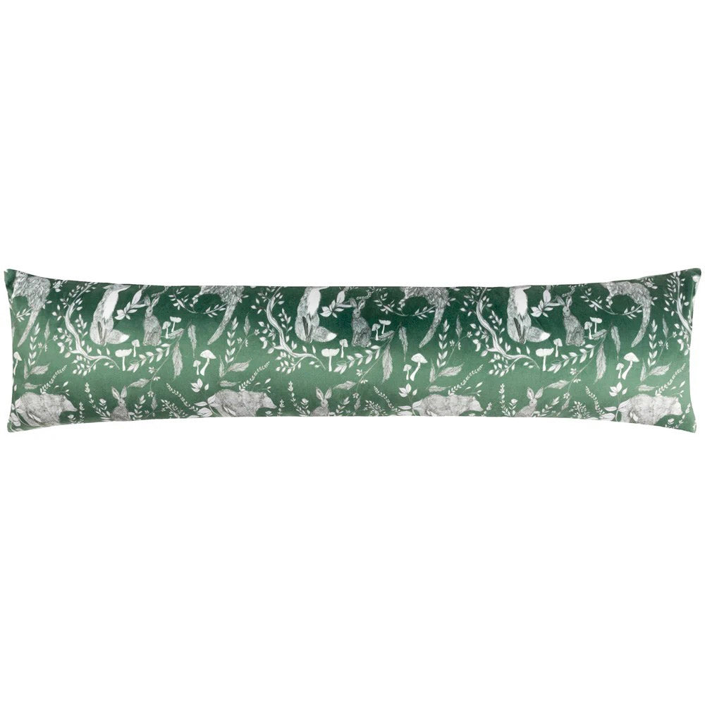 Woodland Forest Green Draught Excluder