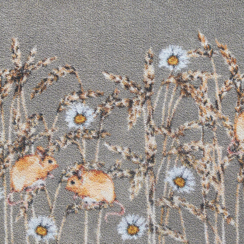 Hug Rug Washable Door Mat - Country Field Mice