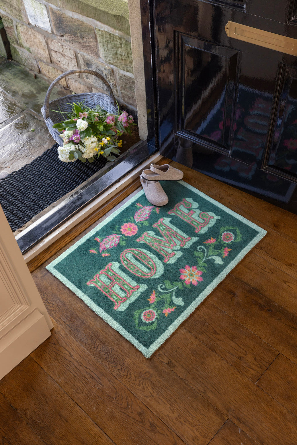 'Home' Washable Door Mat