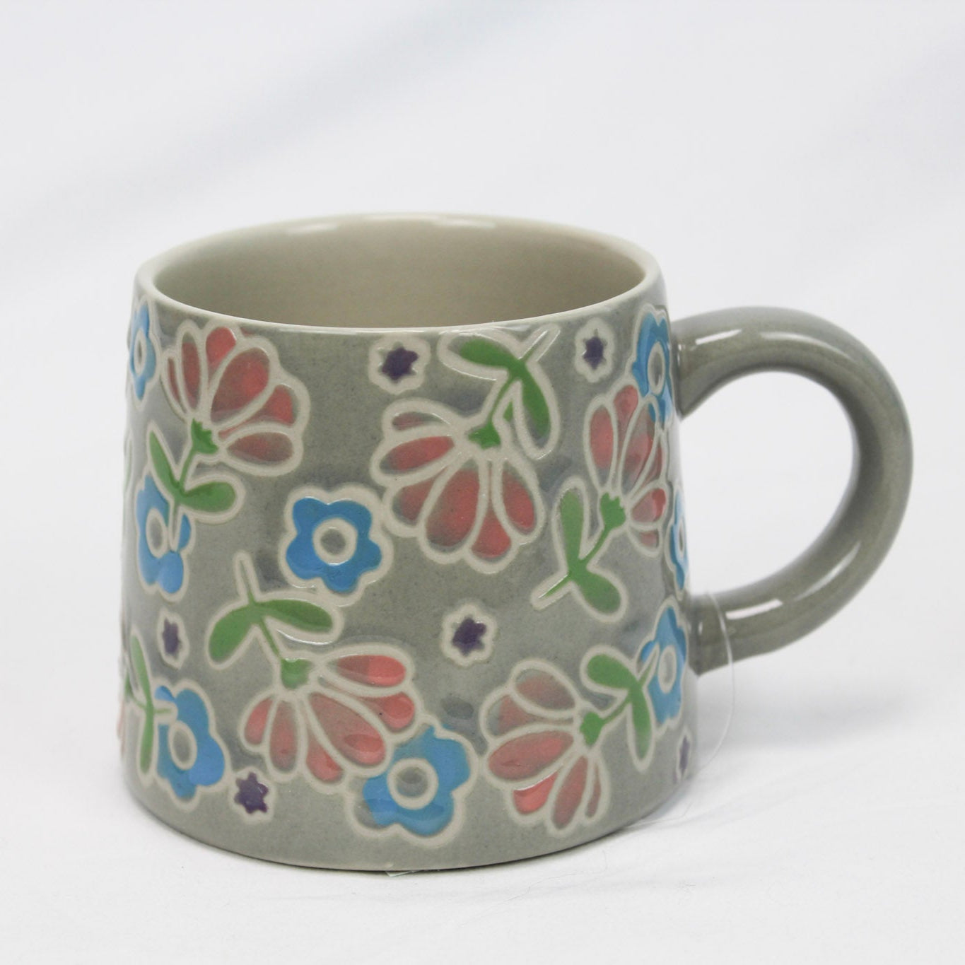 Debossed Abstract Design Mug