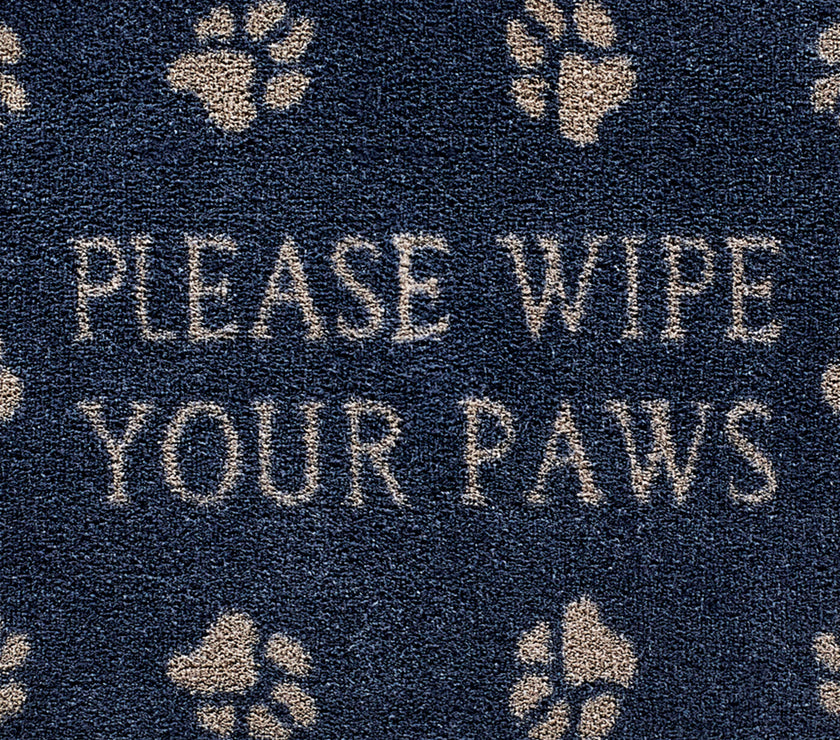 Please Wipe Your Paws Washable Door Mat