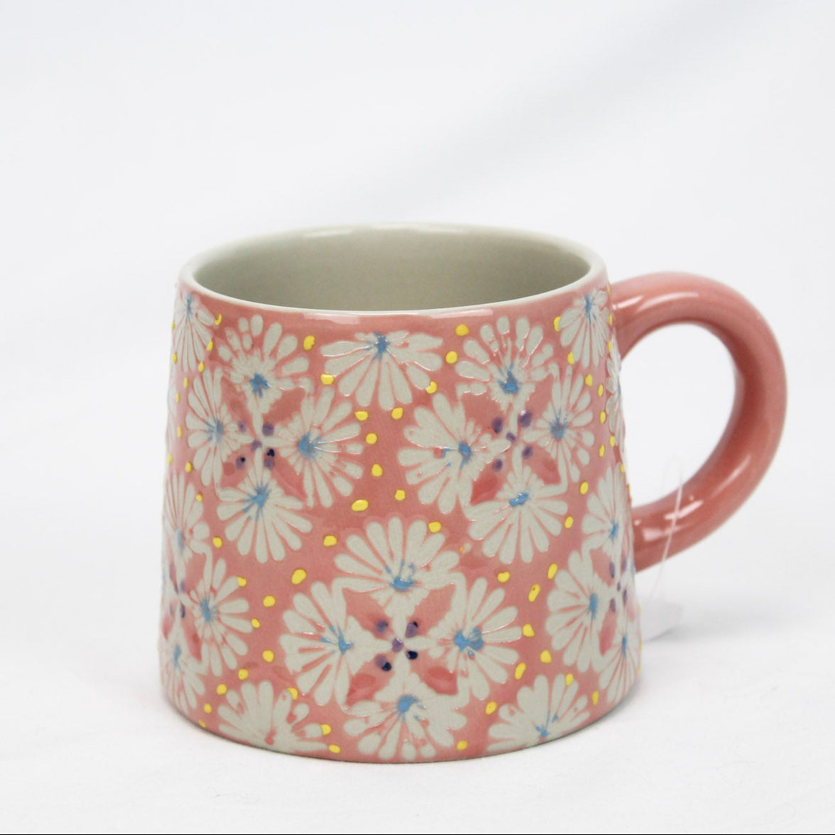 Debossed Abstract Design Mug