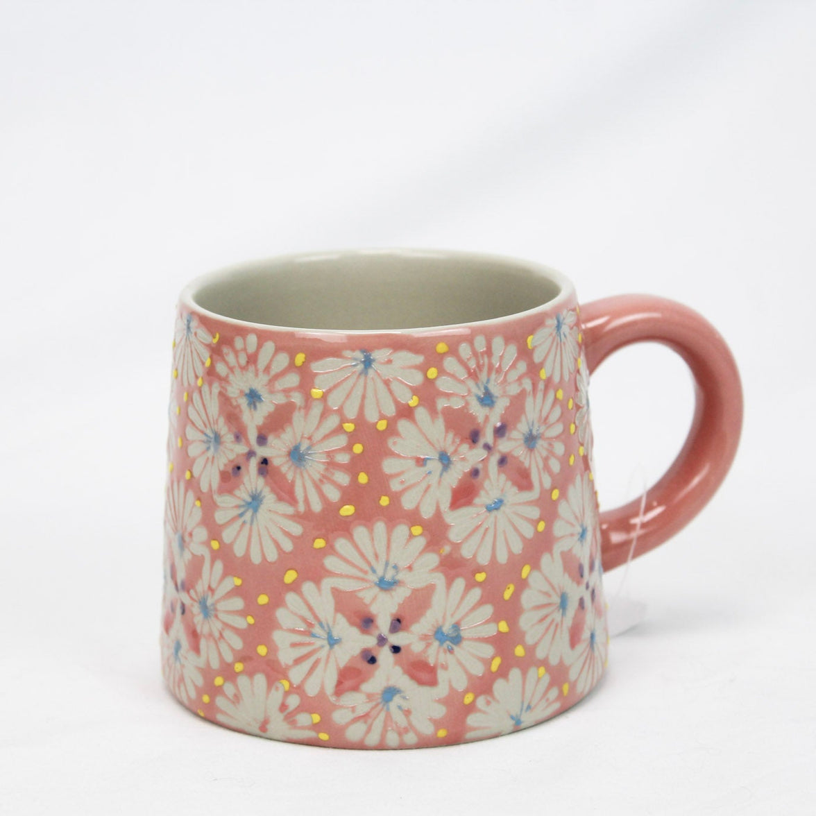 Debossed Abstract Design Mug