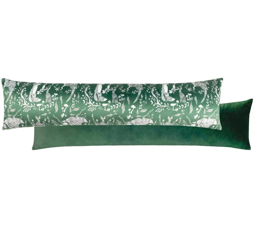 Woodland Forest Green Draught Excluder