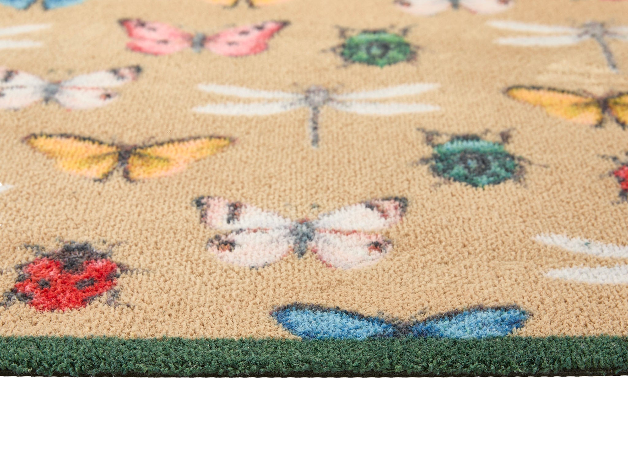 Bugs & Butterflies Washable Door Mat