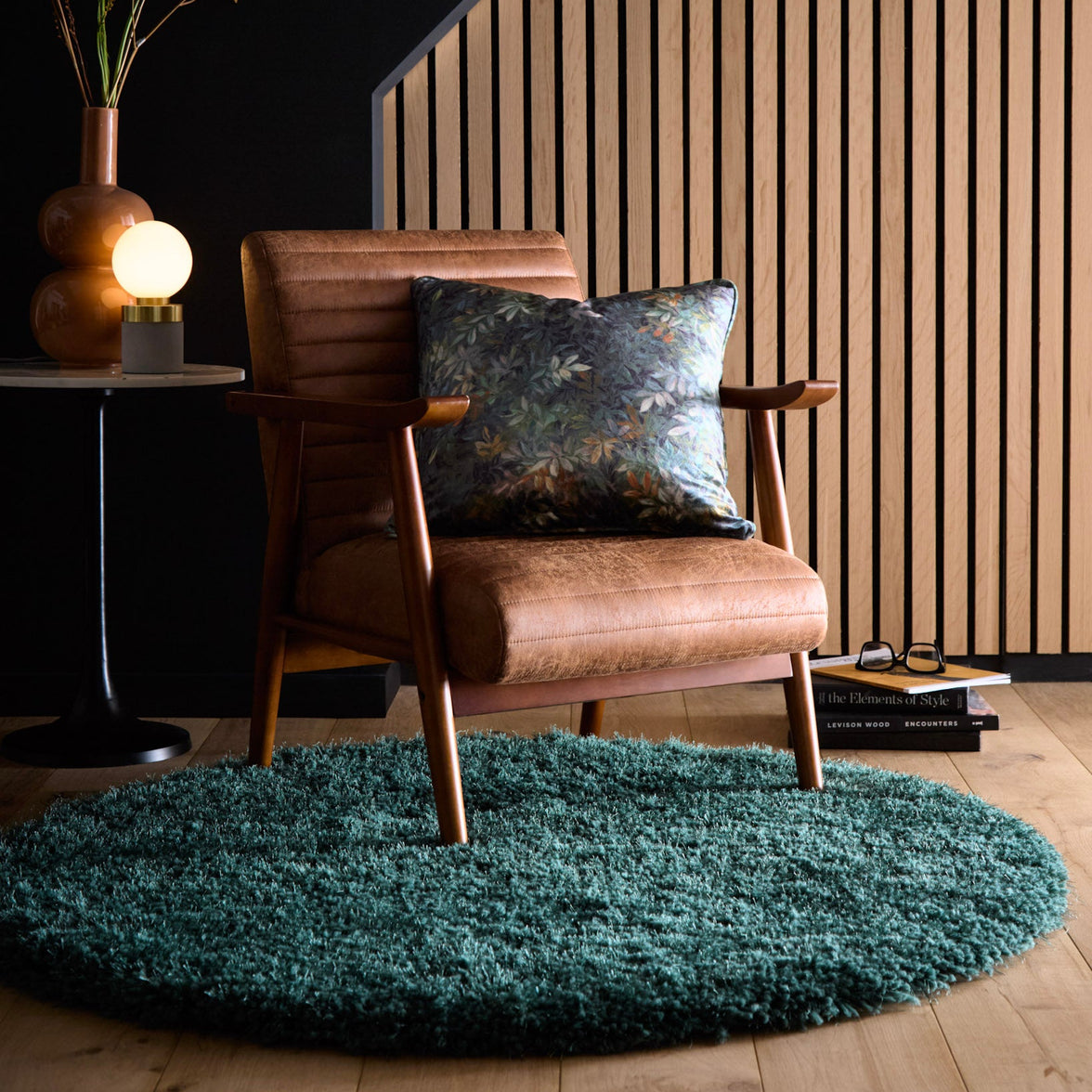 Origins Chicago Hand Tufted Rug - Forest Green