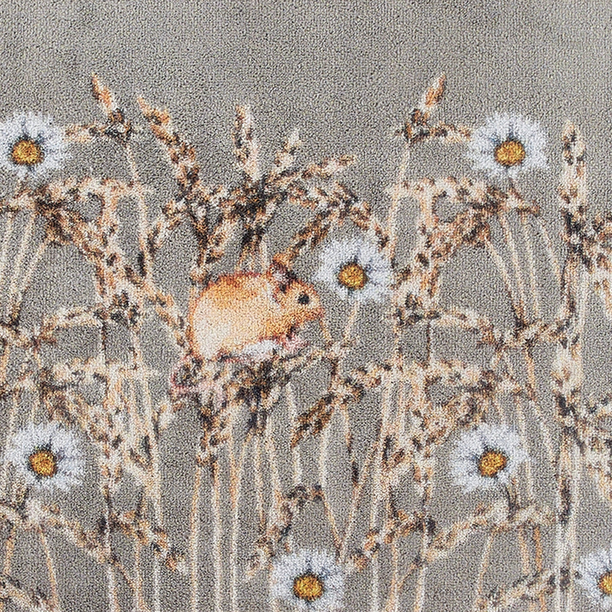 Country Field Mice Washable Door Mat