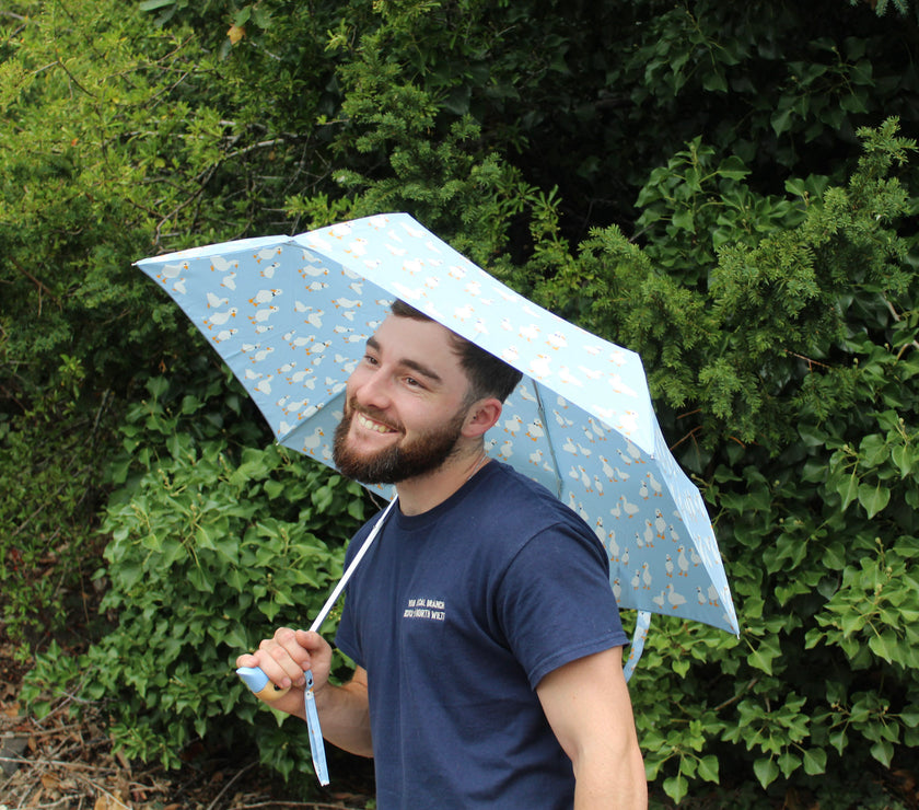 Cute Ducks UV Resistant Compact Umbrella