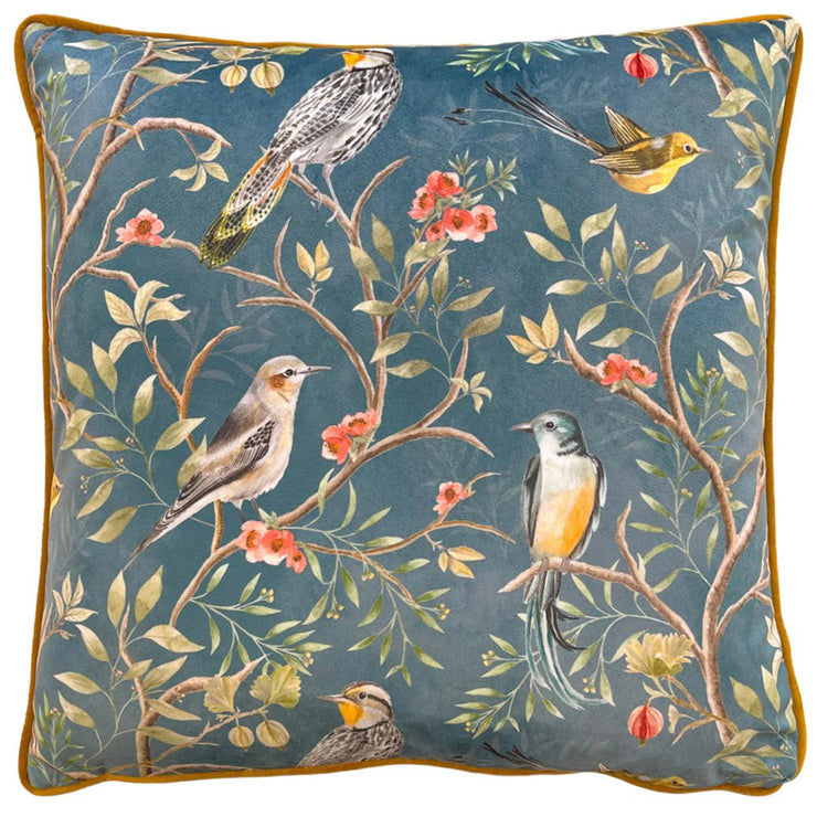 Chinoiserie Oriental Birds Cushion
