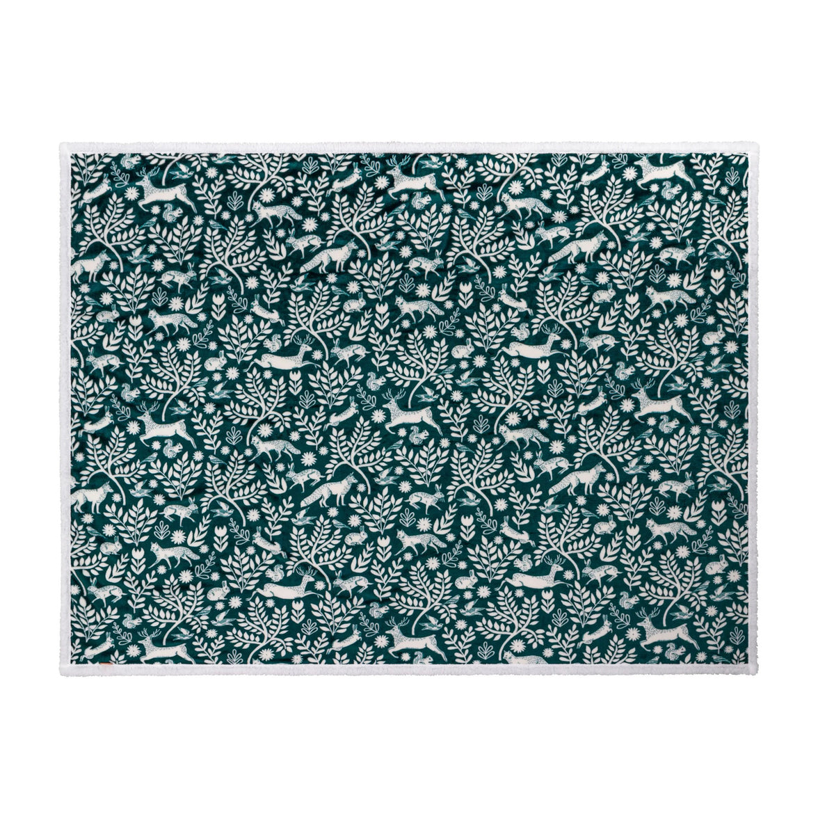 Winter Woodland Sherpa Throw