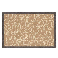 Cats Washable Nylon Doormat