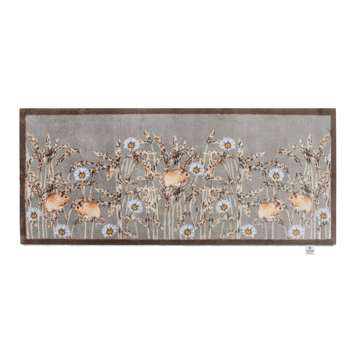Country Field Mice Washable Door Mat