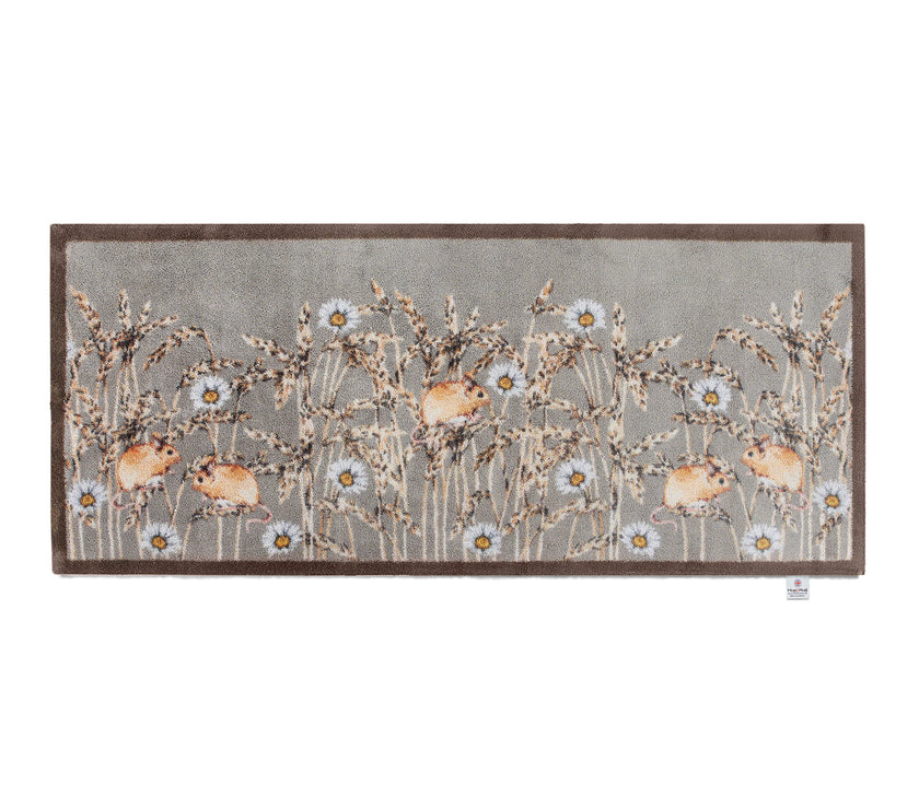 Hug Rug Washable Door Mat - Country Field Mice