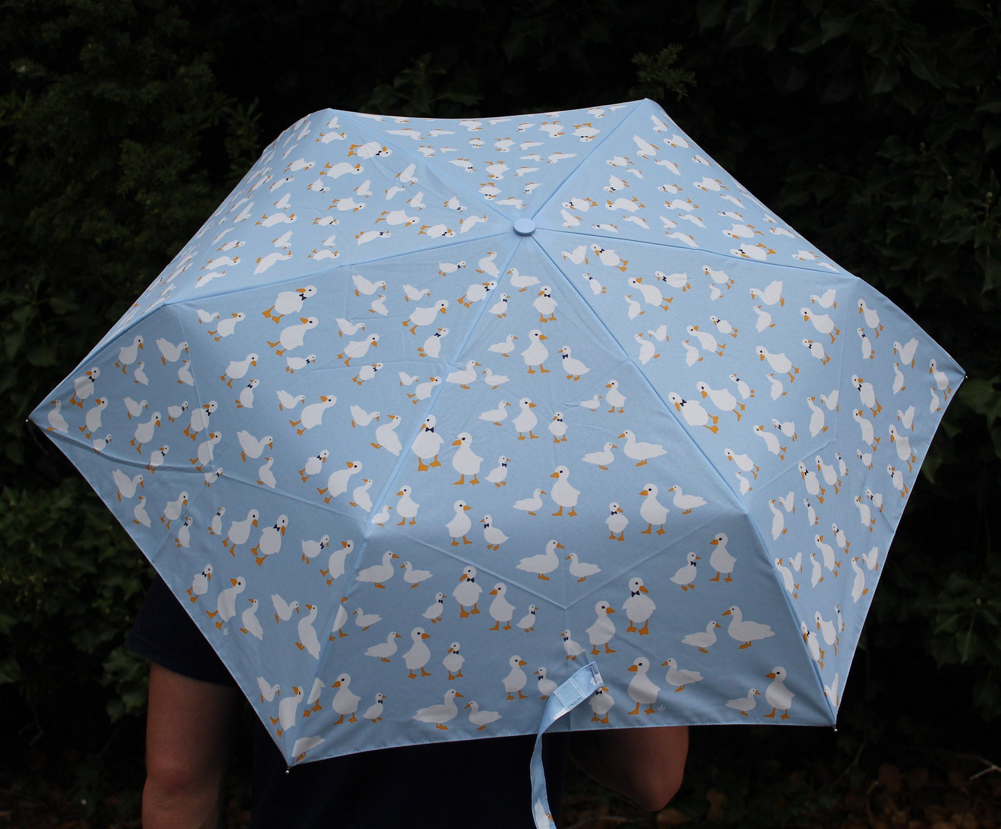 Cute Ducks UV Resistant Compact Umbrella