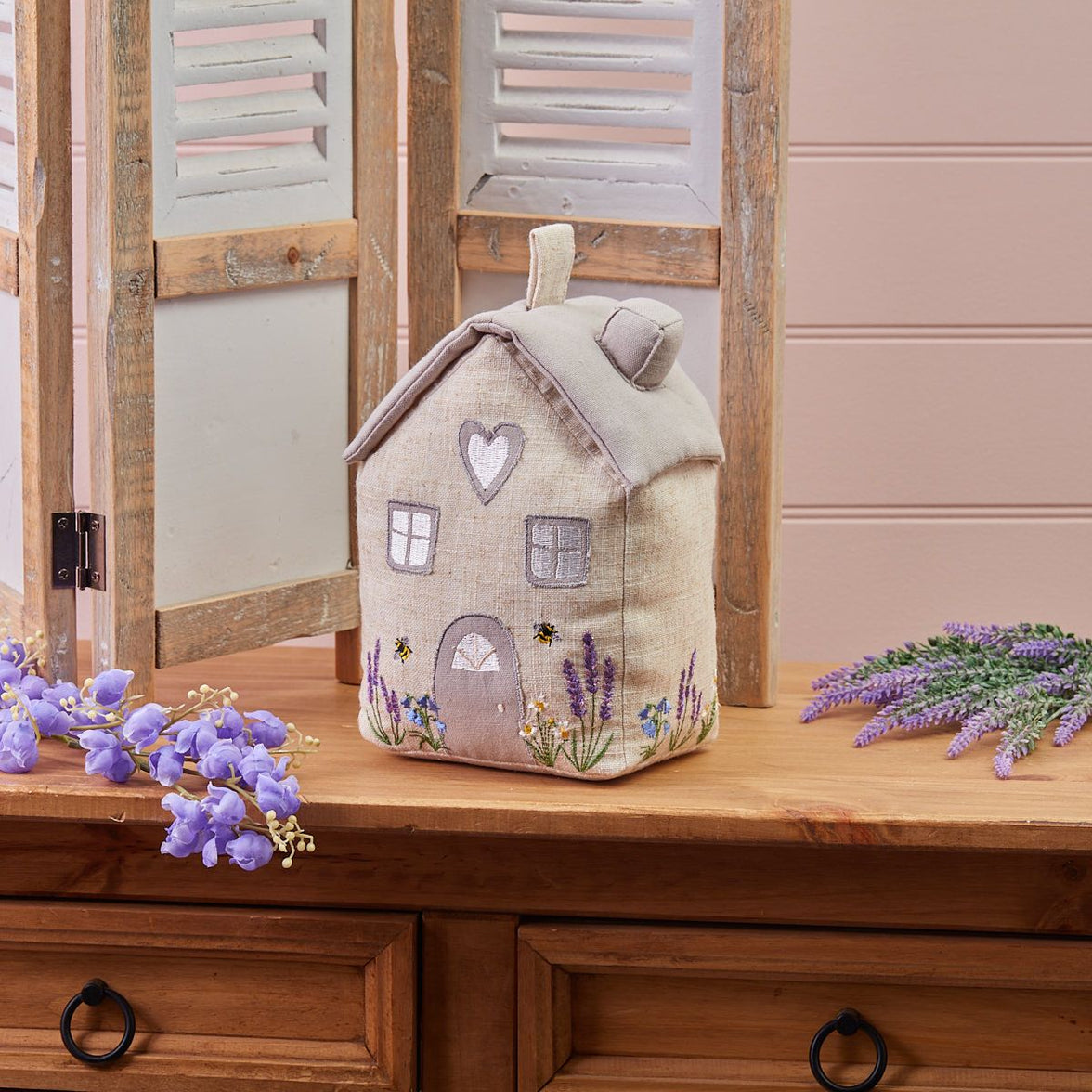 Linen Cottage Doorstop