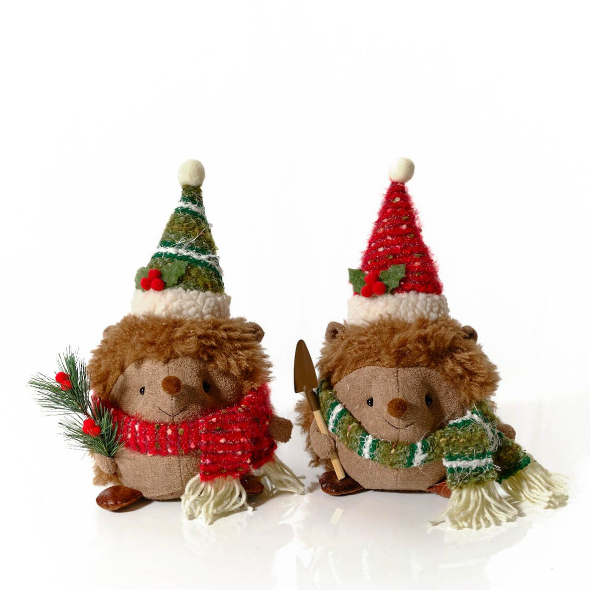Christmas Sitting Hedgehog Assorted