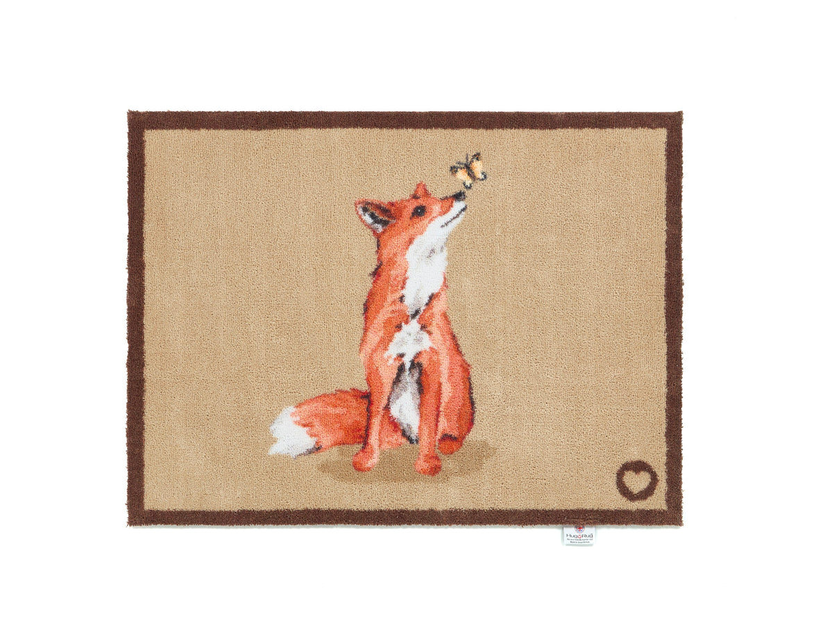 Curious Fox Washable Door Mat