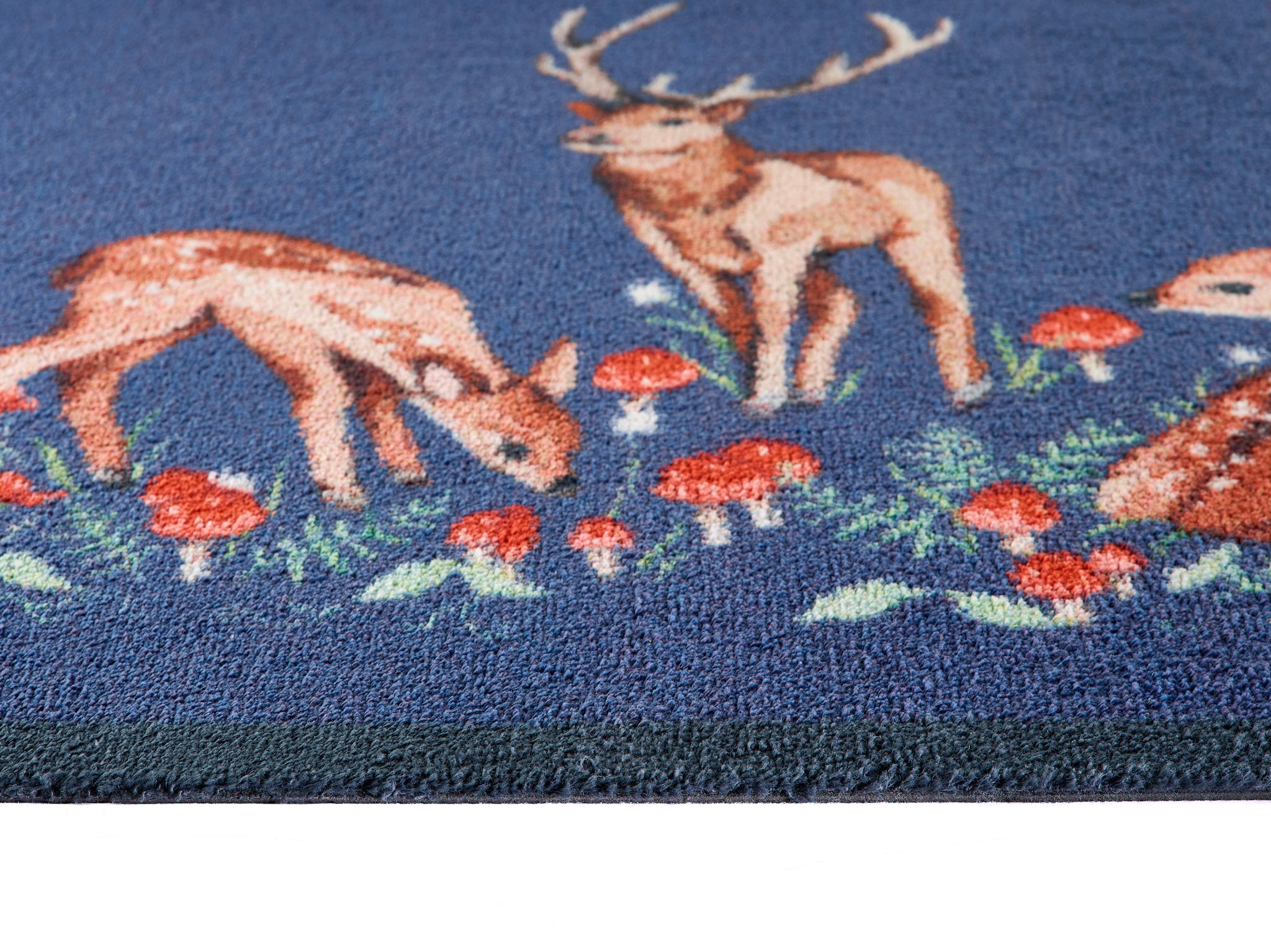 Meadow Deer Washable Door Mat