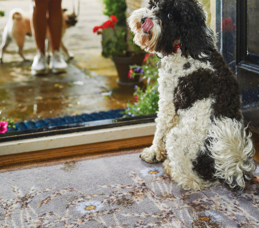 Hug Rug Washable Door Mat - Country Field Mice