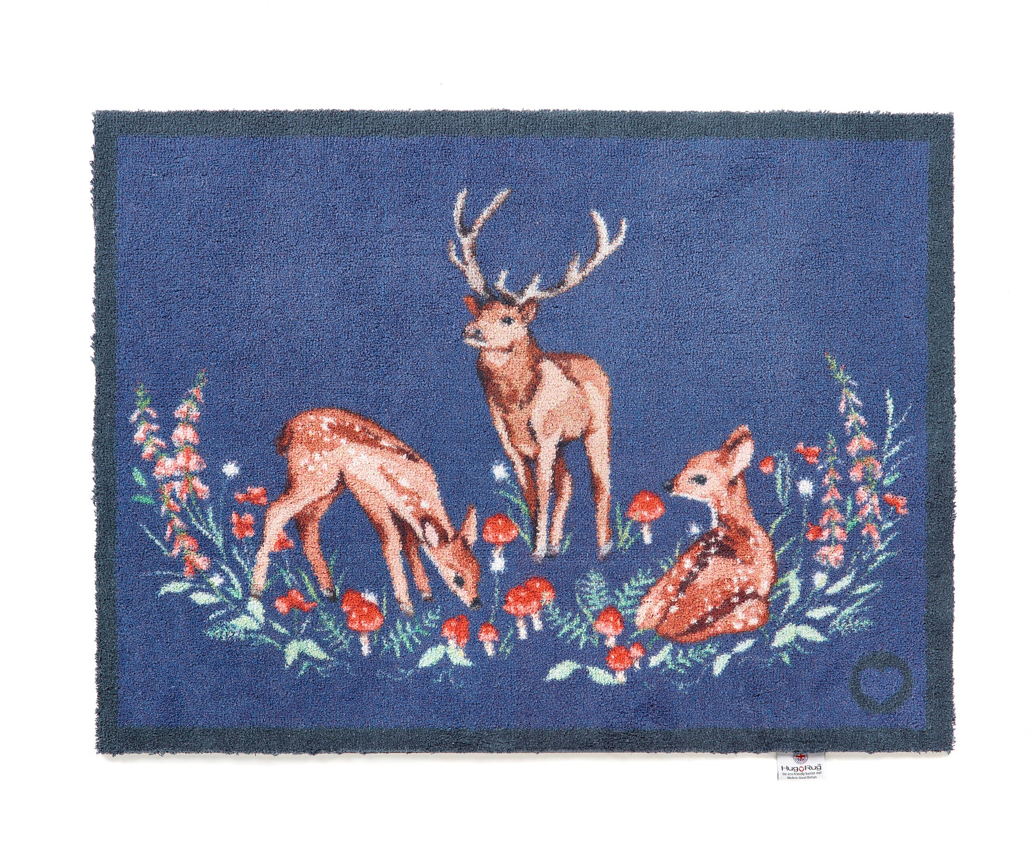 Meadow Deer Washable Door Mat