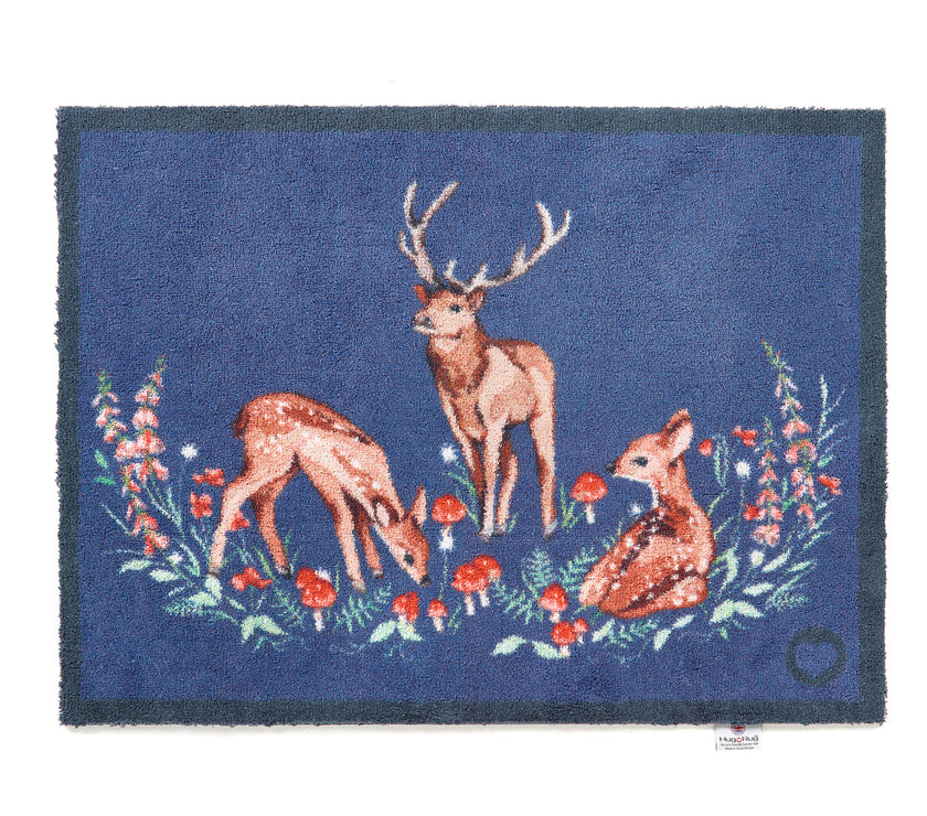 Hug Rug Washable Door Mat - Meadow Deer