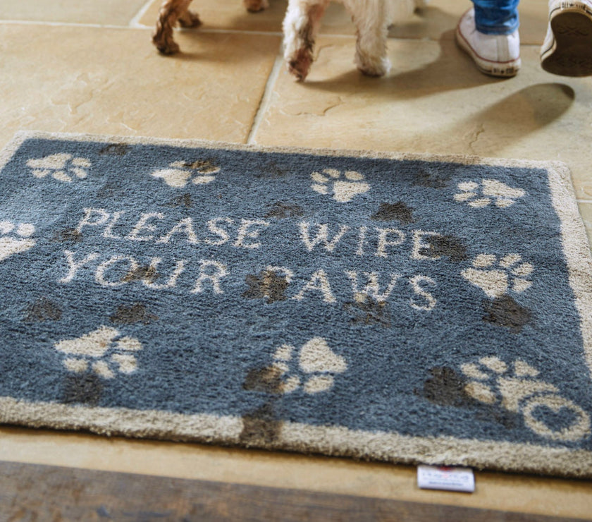 Please Wipe Your Paws Washable Door Mat
