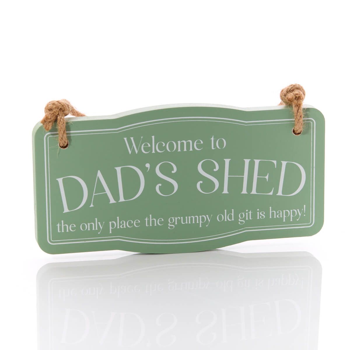 Dad's Shed Wooden Hanging Plaque