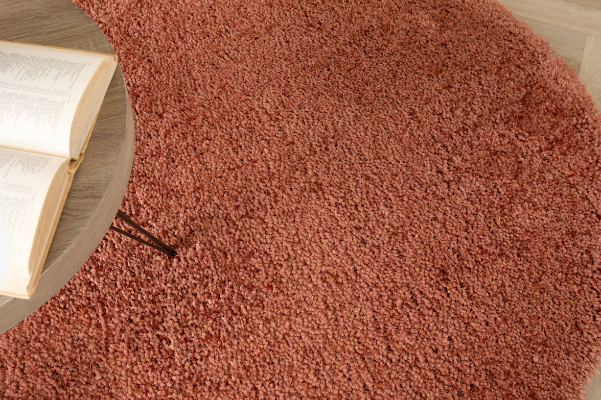 Origins Chicago Hand Tufted Rug - Burnt Orange