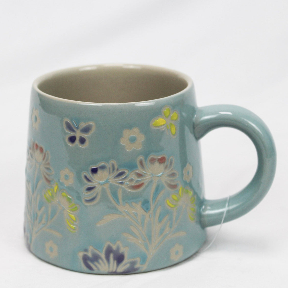 Debossed Abstract Design Mug