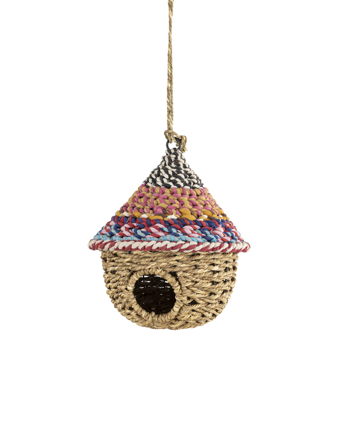 House Shaped Artisan Sari Bird Nester