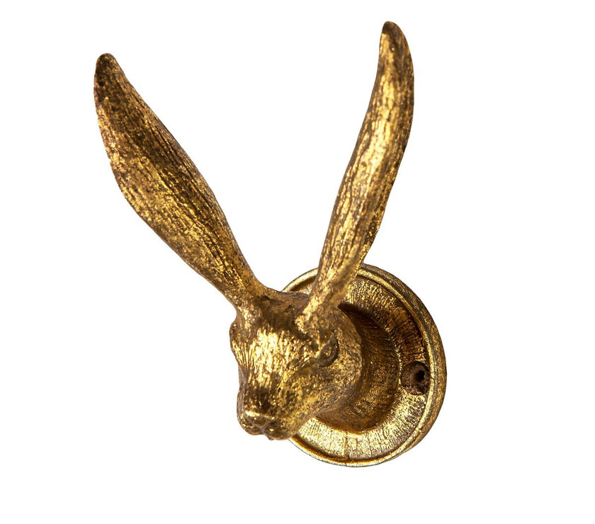 Gold Effect Hare Ears Hook