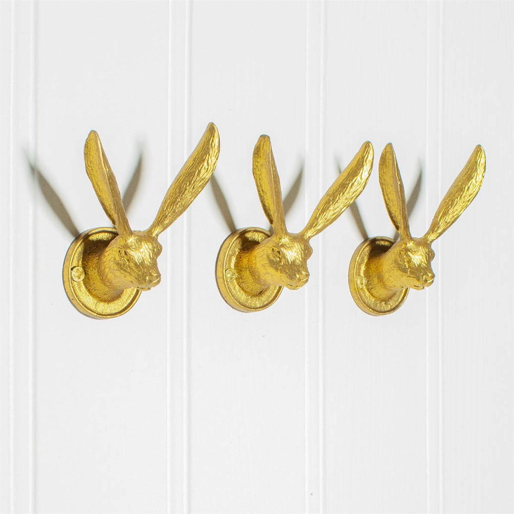 Gold Effect Hare Ears Hook