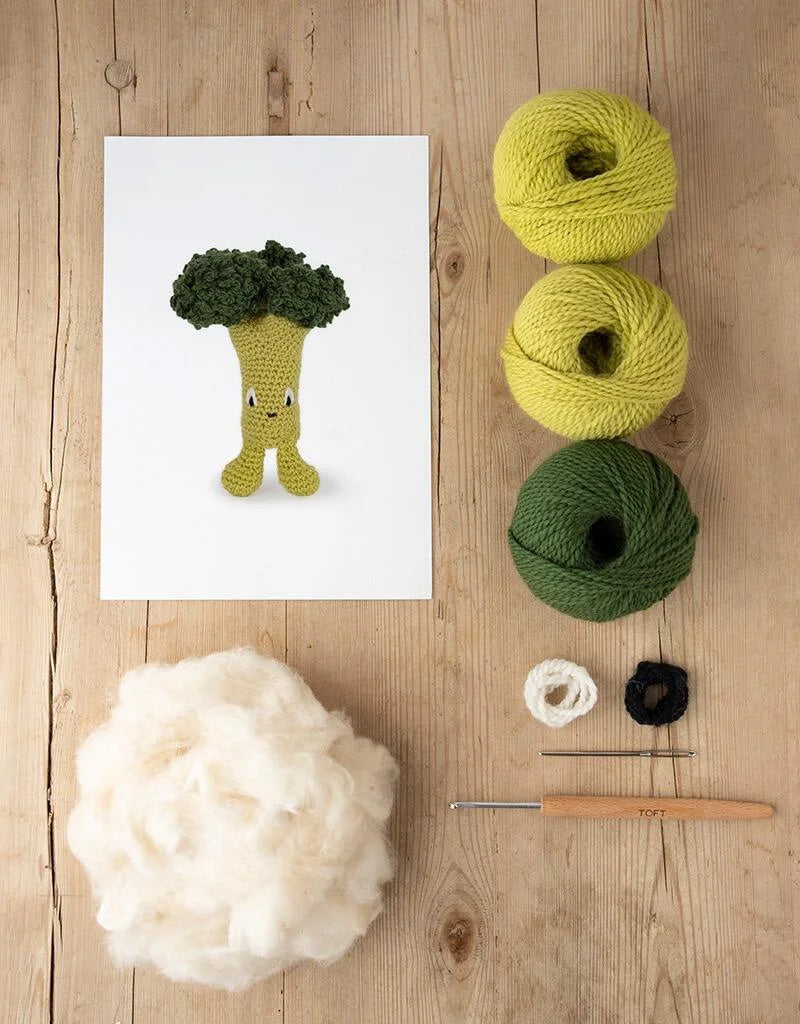 Broccoli Floret Crochet Kit