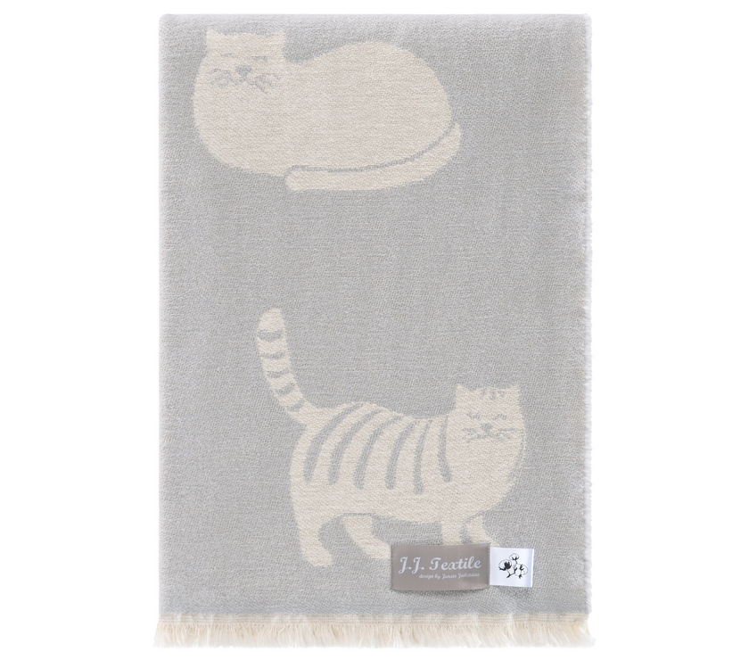 Comfy Cats Pure Cotton Throw