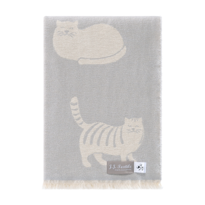Comfy Cats Pure Cotton Throw