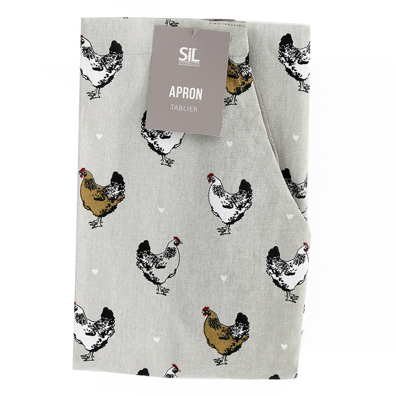 Chicken Motif Apron