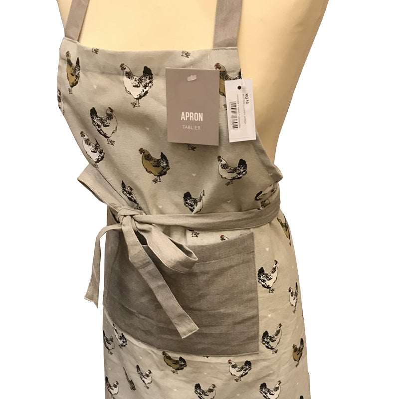 Chicken Motif Apron