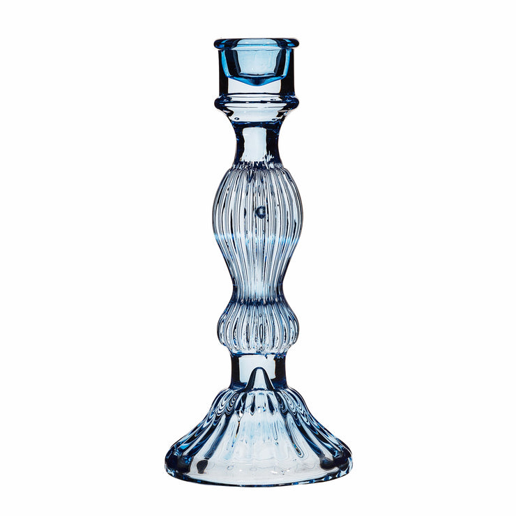 Vintage Style Glass Candle Holder