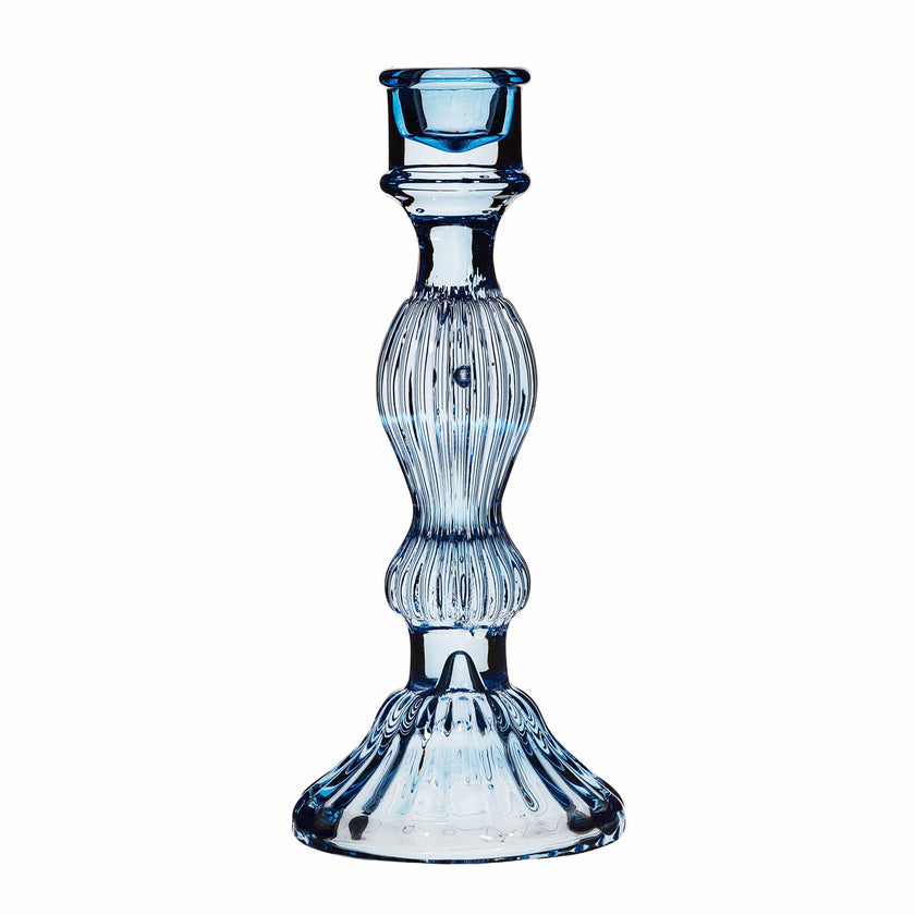 Vintage Style Glass Candle Holder