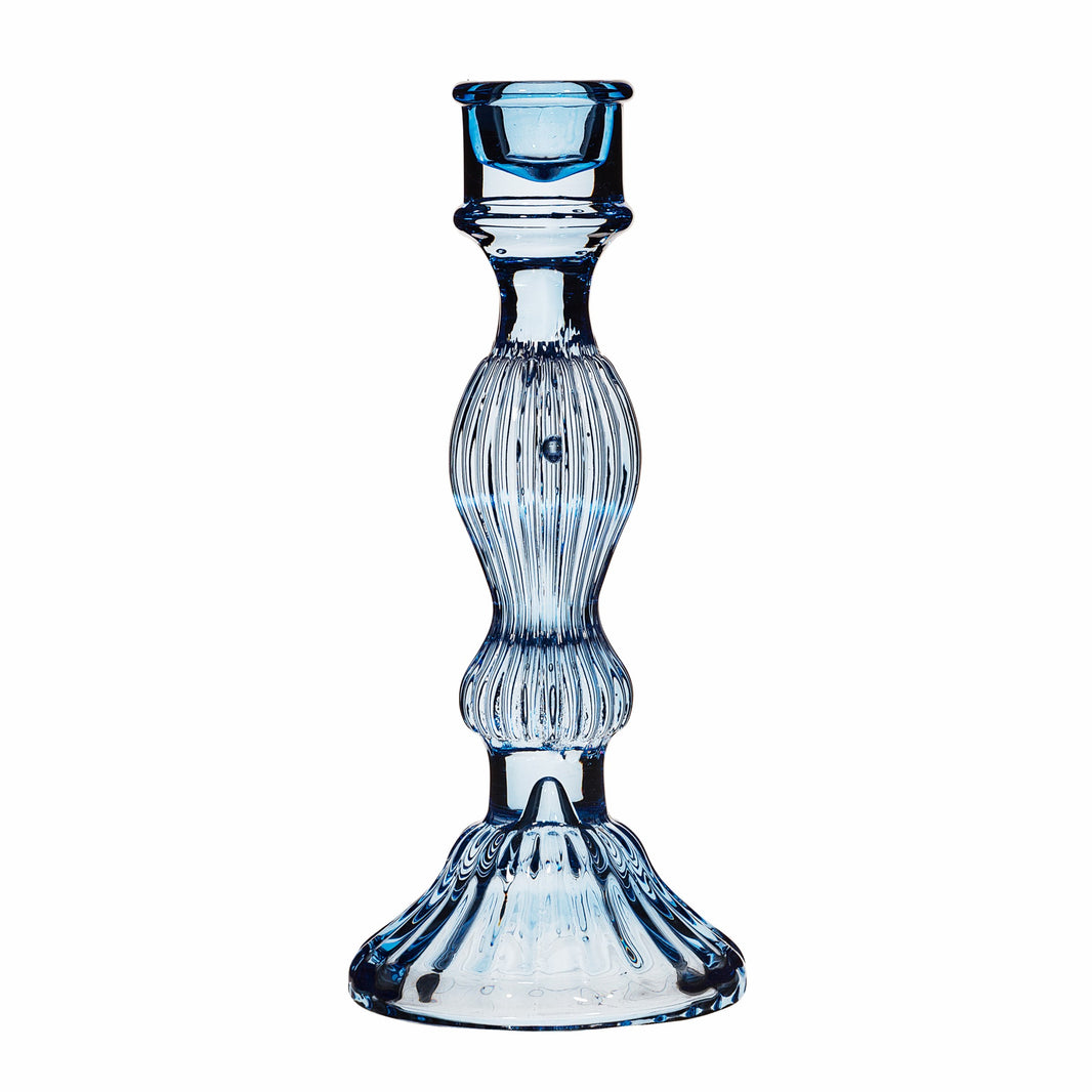 Vintage Style Glass Candle Holder