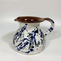 Hand Painted Spanish Ceramic Pitcher Jug