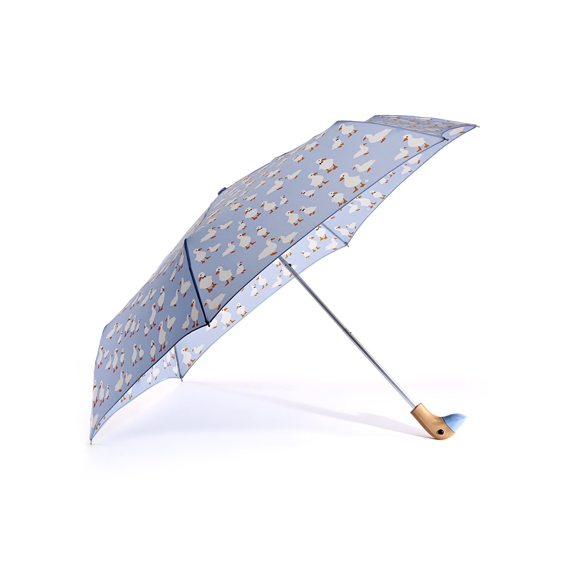 Cute Ducks UV Resistant Compact Umbrella